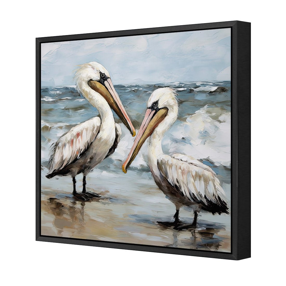 Fishing Buddies - Wall Art Designs - WH_1138_AS_Q CAF_CP - MPY - 260 - M - S - S_37x37_S - 1550 - BLK