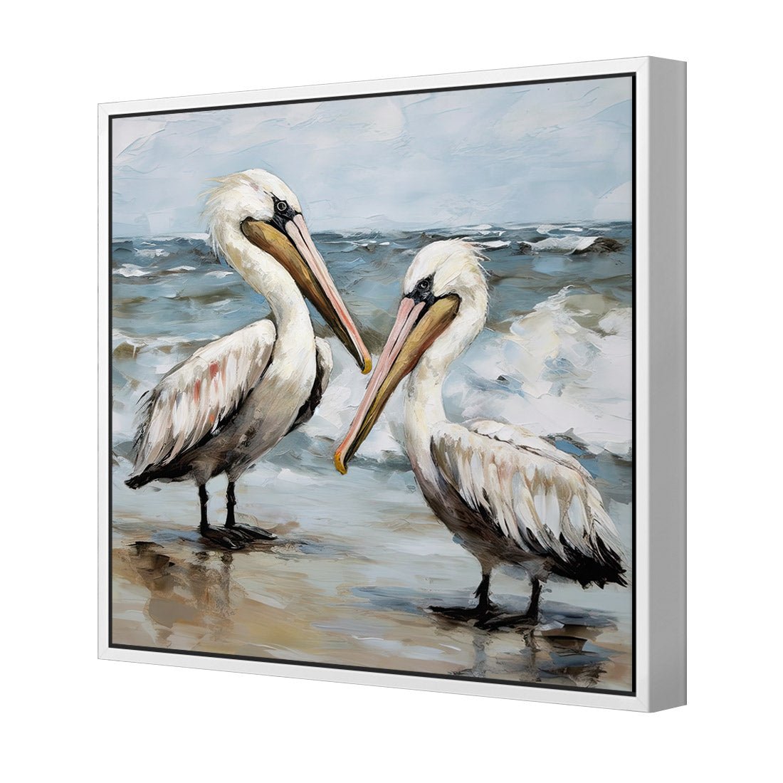 Fishing Buddies - Wall Art Designs - WH_1138_AS_Q CAF_CP - MPY - 260 - M - S - S_37x37_S - 1550 - WHT