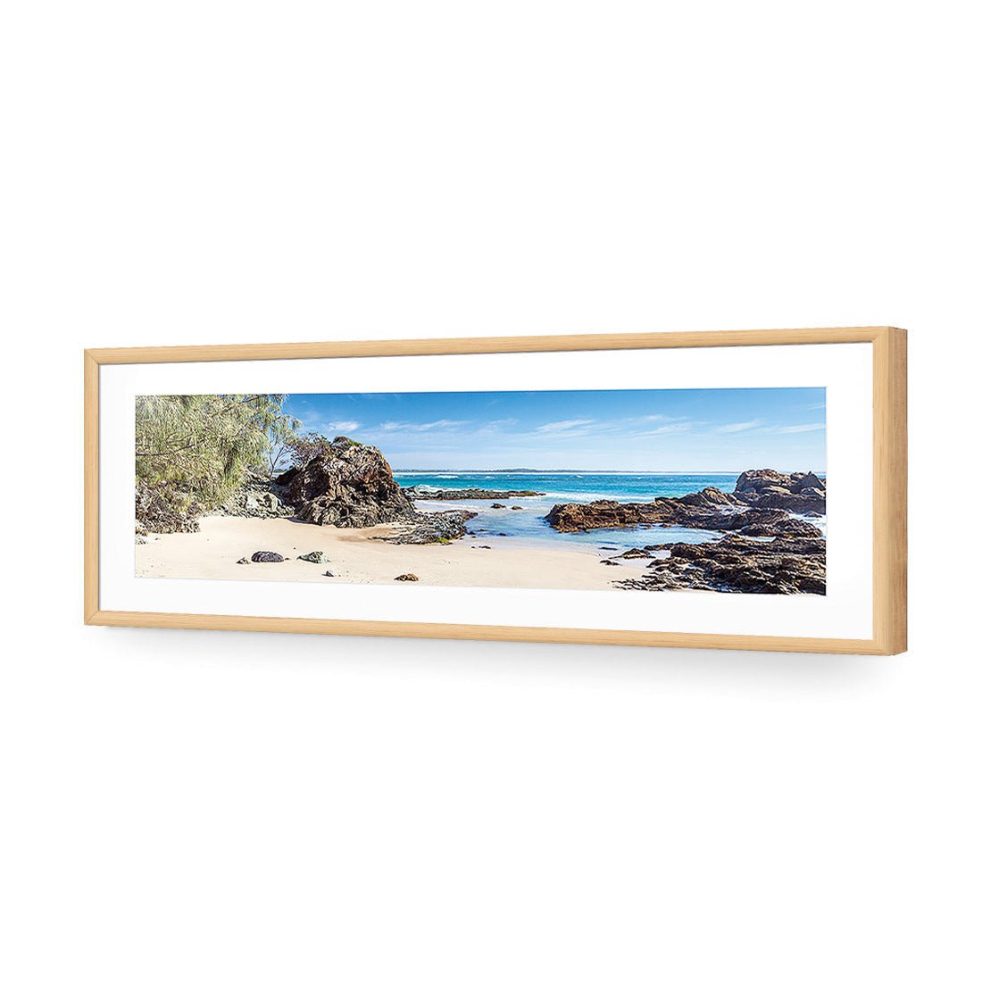 Flagstaff Lookout Beach - Wall Art Designs - 1938_AL_H WAD_AP - 030 - MAT_90x30_S - 2538 - OAK