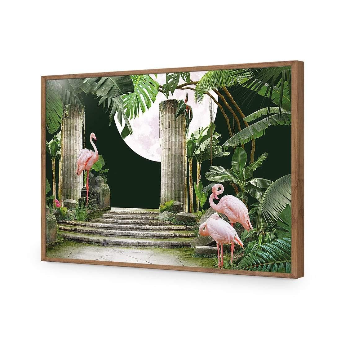 Flamingo Moon - Wall Art Designs - 3943_AR_H CAF_AP - 030 - EDG_45x30_S - 2538 - NAT