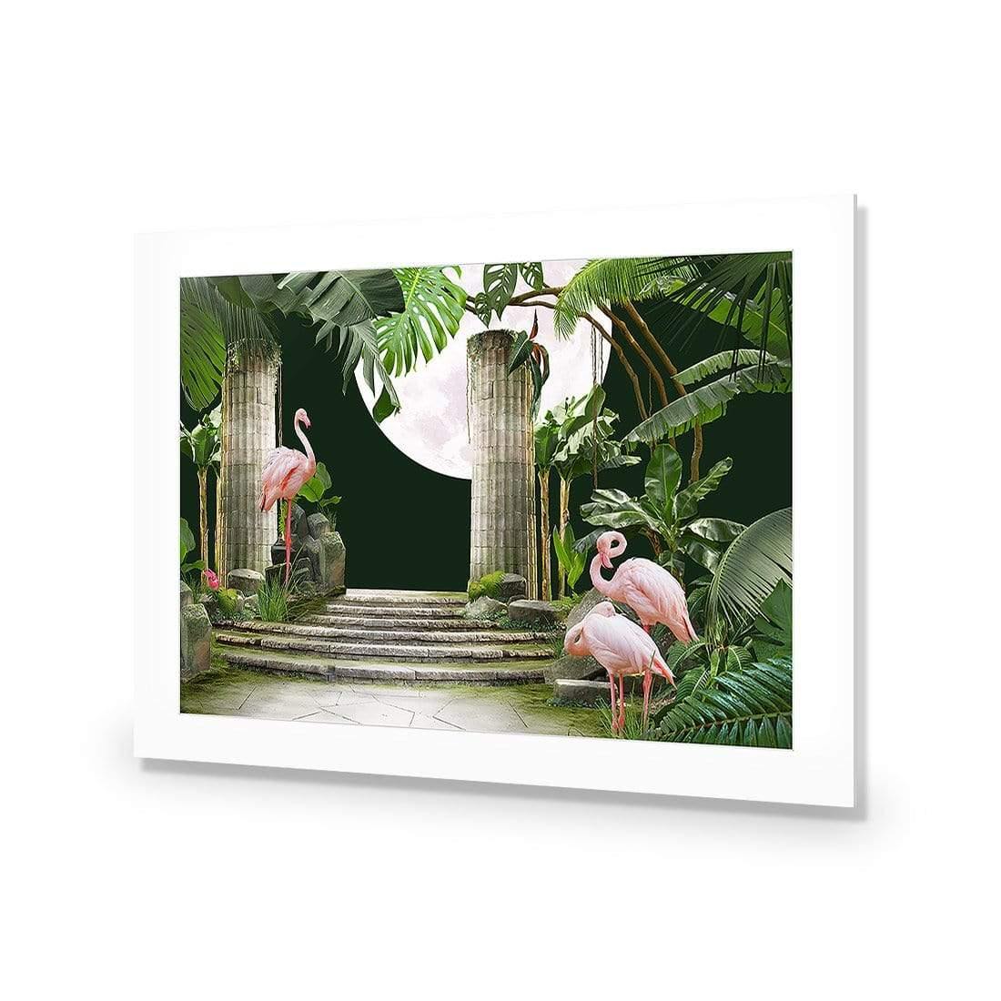 Flamingo Moon - Wall Art Designs - 3943_AR_H CAF_AP - 030 - MAT_45x30_NONE