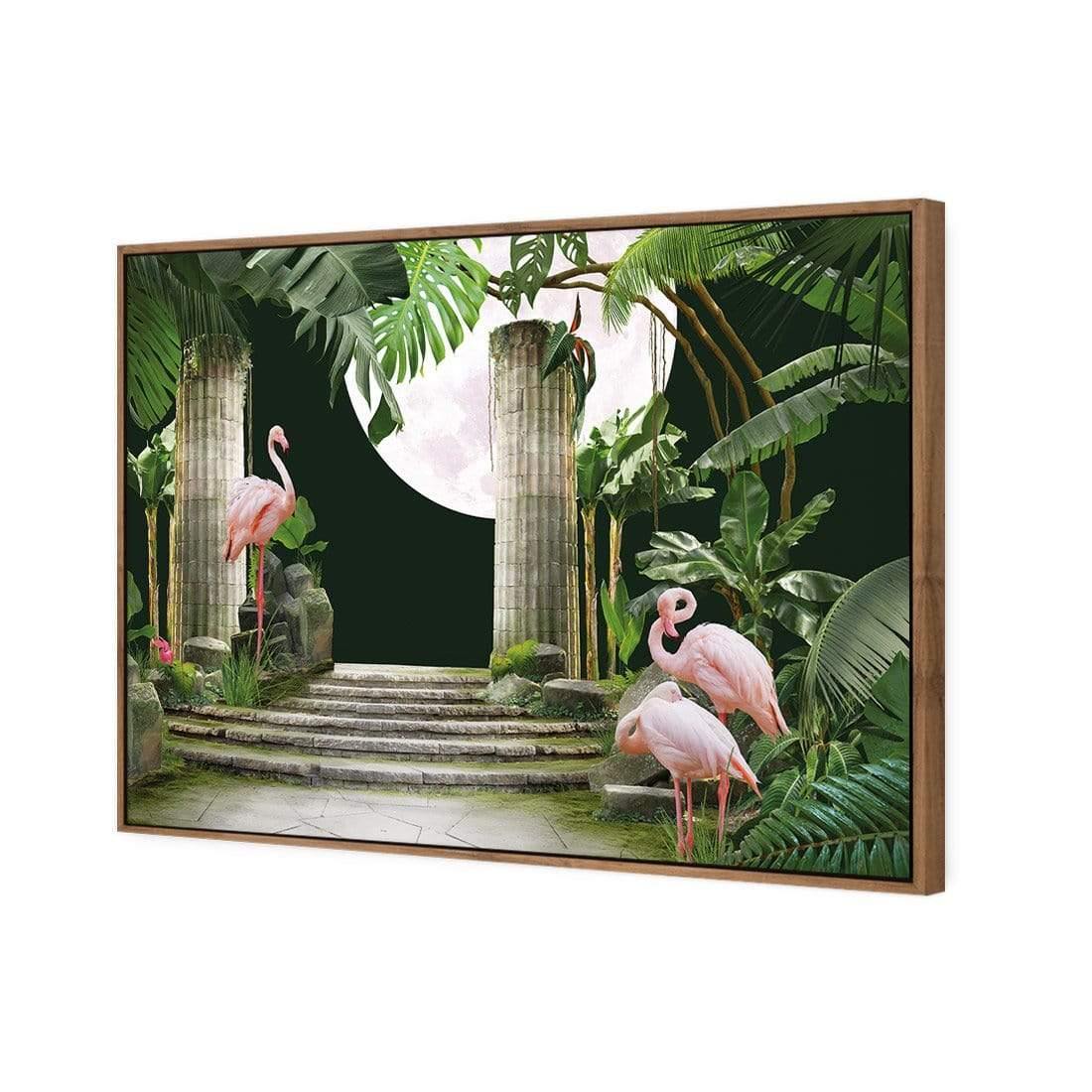 Flamingo Moon - Wall Art Designs - 3943_AR_H CAF_CP - MPY - 260 - M - S - S_45x30_S - 1550 - NAT