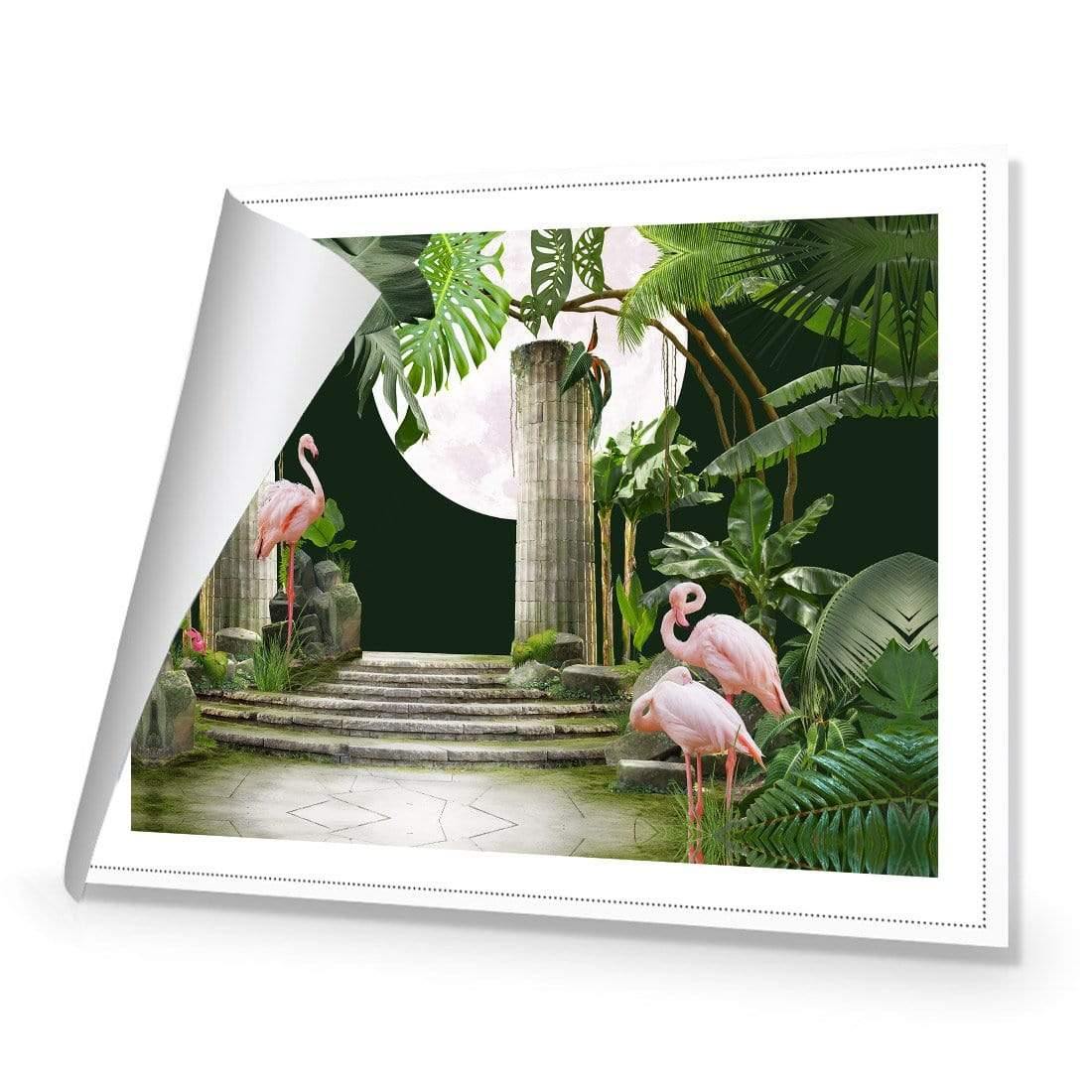 Flamingo Moon - Wall Art Designs - 3943_AR_H CAF_CP - MPY - 260 - M - R_45x30_NONE