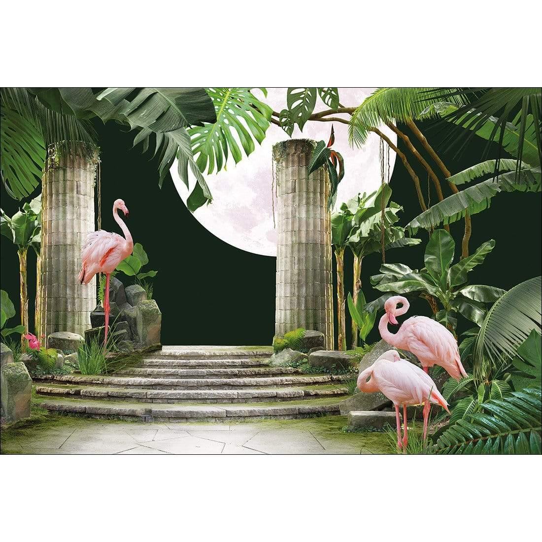 Flamingo Moon - Wall Art Designs - 3943_AR_H CAF_CP - MPY - 260 - M - S - S_45x30_NONE