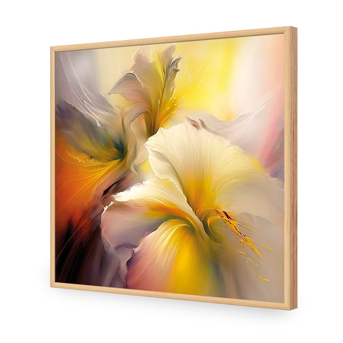 Fleeting Flowers I - Wall Art Designs - WB_100630_AS_Q CAF_AP - 030 - EDG_37x37_S - 2538 - OAK