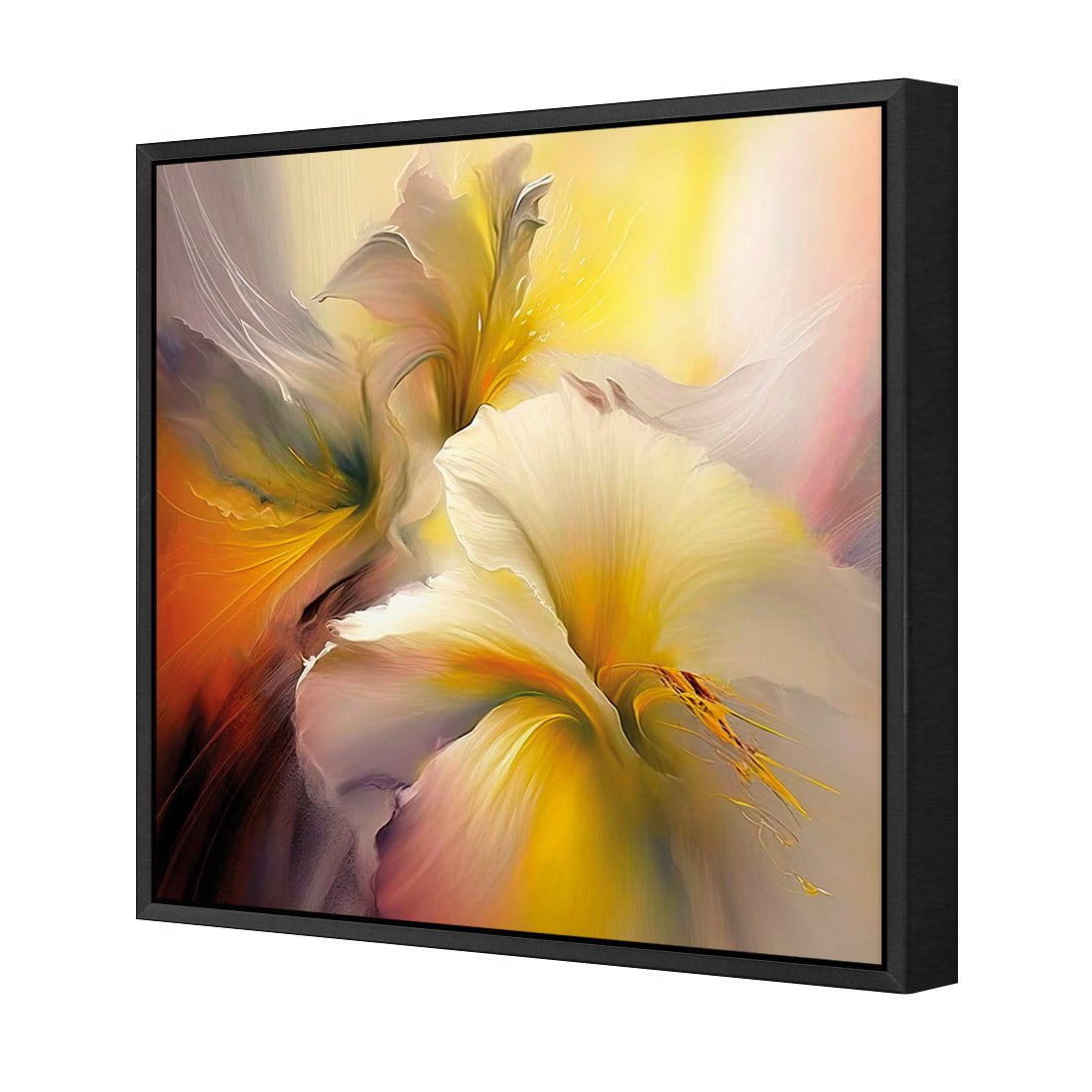 Fleeting Flowers I - Wall Art Designs - WB_100630_AS_Q CAF_CP - MPY - 260 - M - S - S_37x37_S - 1550 - BLK