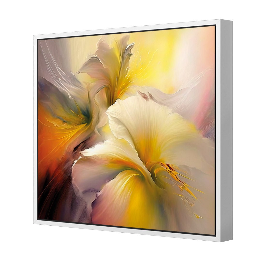 Fleeting Flowers I - Wall Art Designs - WB_100630_AS_Q CAF_CP - MPY - 260 - M - S - S_37x37_S - 1550 - WHT