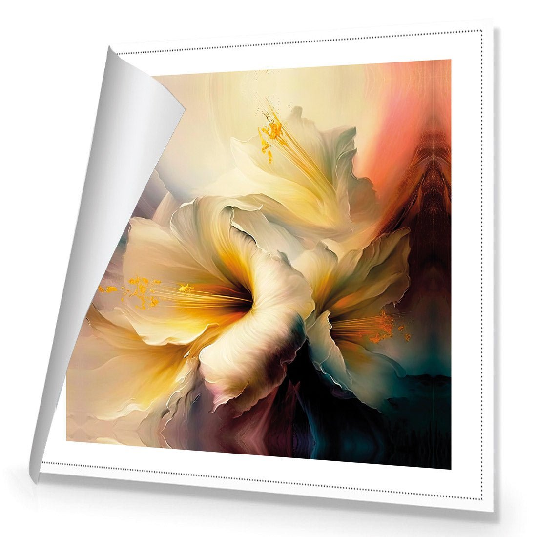 Fleeting Flowers II - Wall Art Designs - WB_100655_AS_Q CAF_CP - MPY - 260 - M - R_37x37_NONE