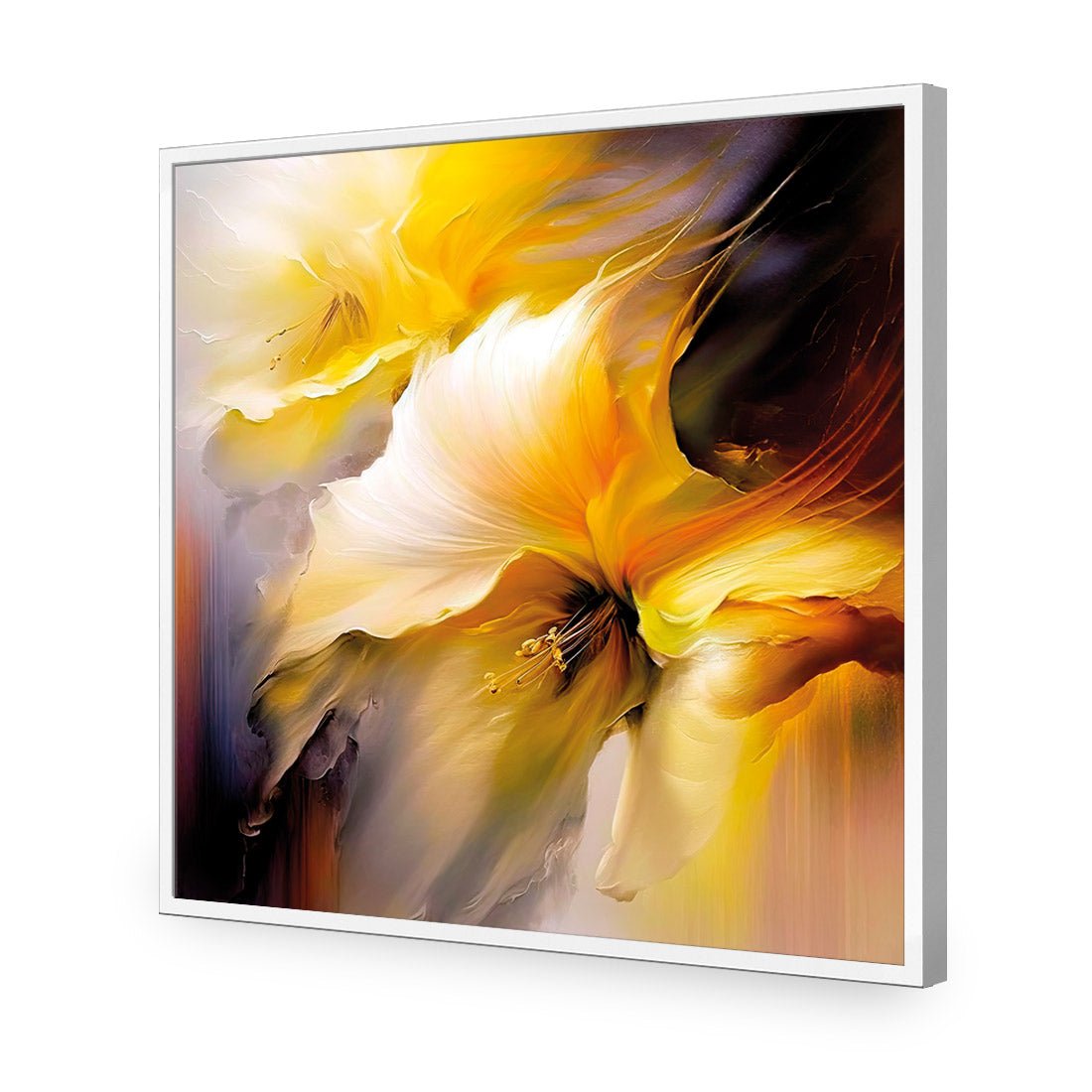 Fleeting Flowers III - Wall Art Designs - WB_100667_AS_Q CAF_AP - 030 - EDG_37x37_S - 2538 - WHT