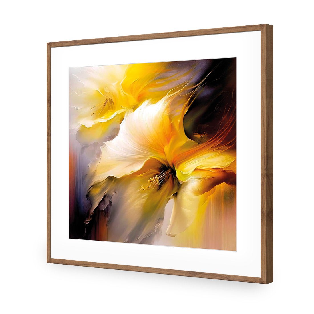 Fleeting Flowers III - Wall Art Designs - WB_100667_AS_Q CAF_AP - 030 - MAT_37x37_S - 2538 - NAT