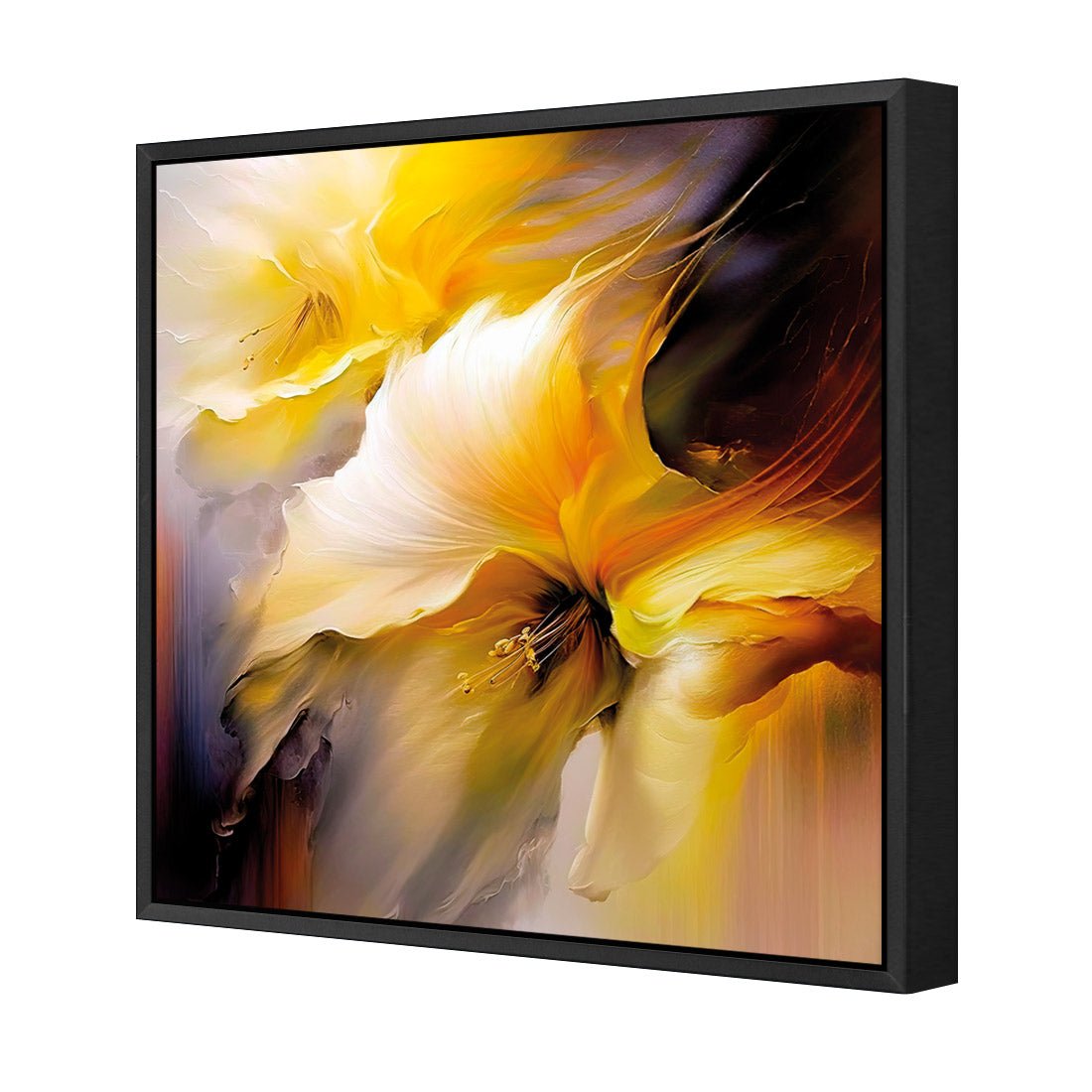 Fleeting Flowers III - Wall Art Designs - WB_100667_AS_Q CAF_CP - MPY - 260 - M - S - S_37x37_S - 1550 - BLK