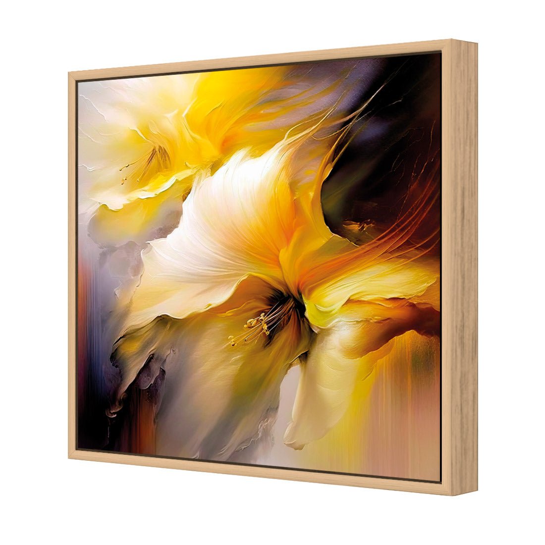 Fleeting Flowers III - Wall Art Designs - WB_100667_AS_Q CAF_CP - MPY - 260 - M - S - S_37x37_S - 1550 - OAK