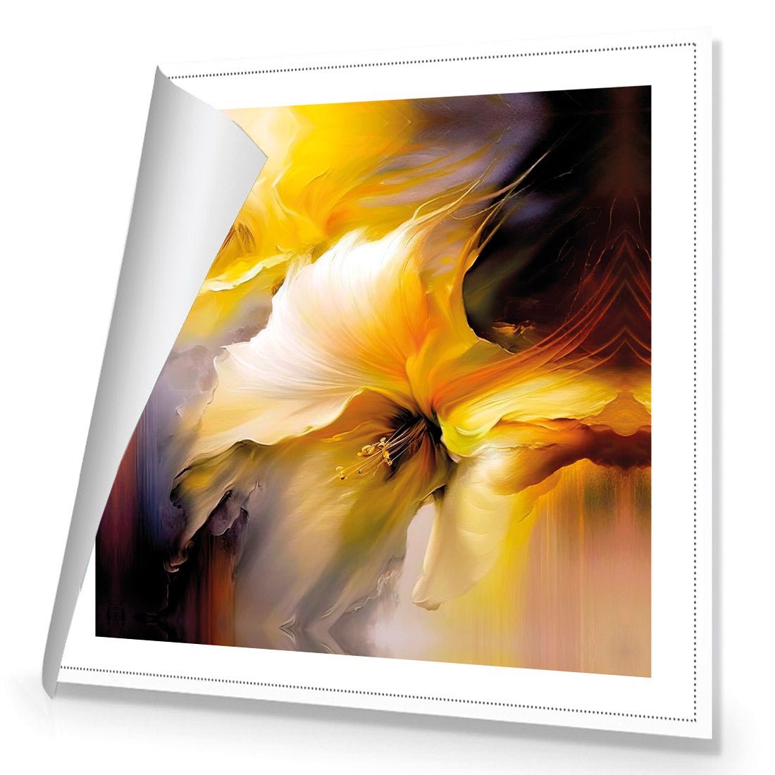 Fleeting Flowers III - Wall Art Designs - WB_100667_AS_Q CAF_CP - MPY - 260 - M - R_37x37_NONE