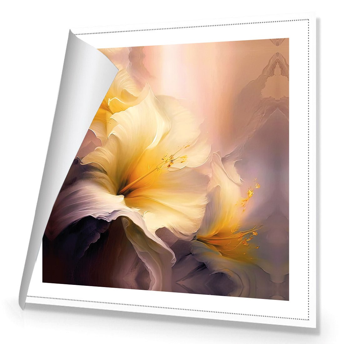 Fleeting Flowers IV - Wall Art Designs - WB_100675_AS_Q CAF_CP - MPY - 260 - M - R_37x37_NONE