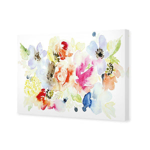 Floral Array | Classic Canvas | No Frame | Stretched Canvas