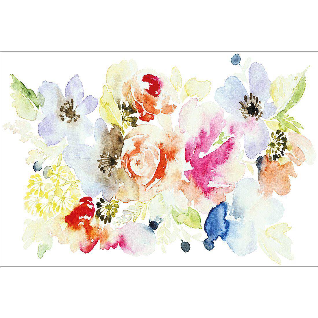 Floral Array Canvas Art - Wall Art Designs - 2462_AR_H WAD_CP - MPY - 260 - M - S - S_45x30_NONE