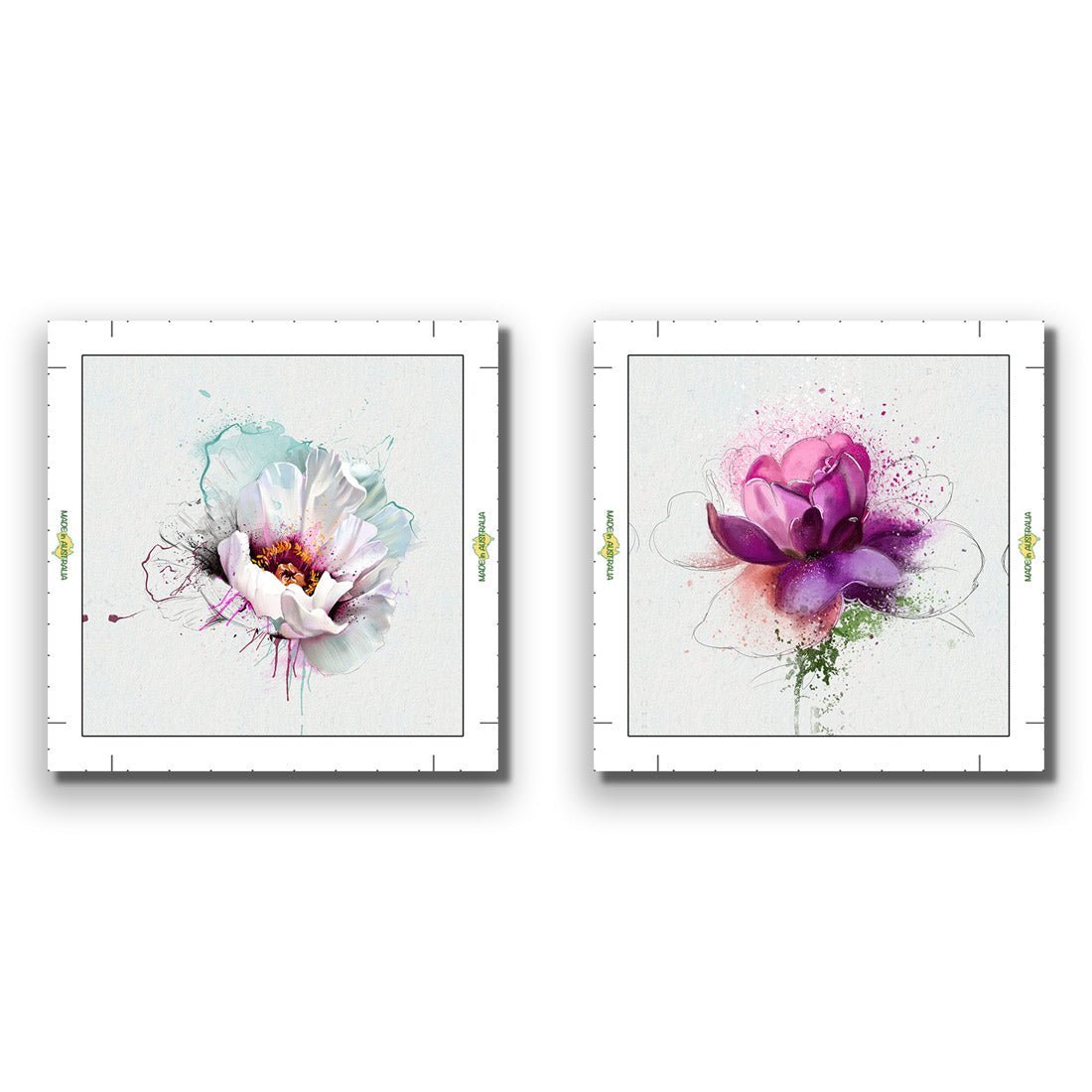 Floral Explosion Perfect Pair - Wall Art Designs - SET2_5031_AS_Q WAD_CP - MPY - 260 - M - R_37x37_NONE