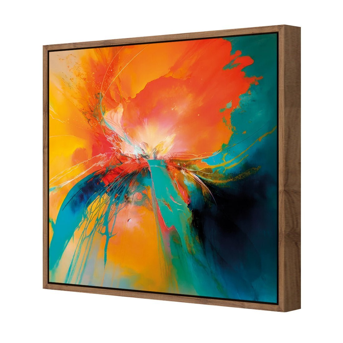 Floral Flame I - Wall Art Designs - WB_100772_AS_Q CAF_CP - MPY - 260 - M - S - S_37x37_S - 1550 - NAT