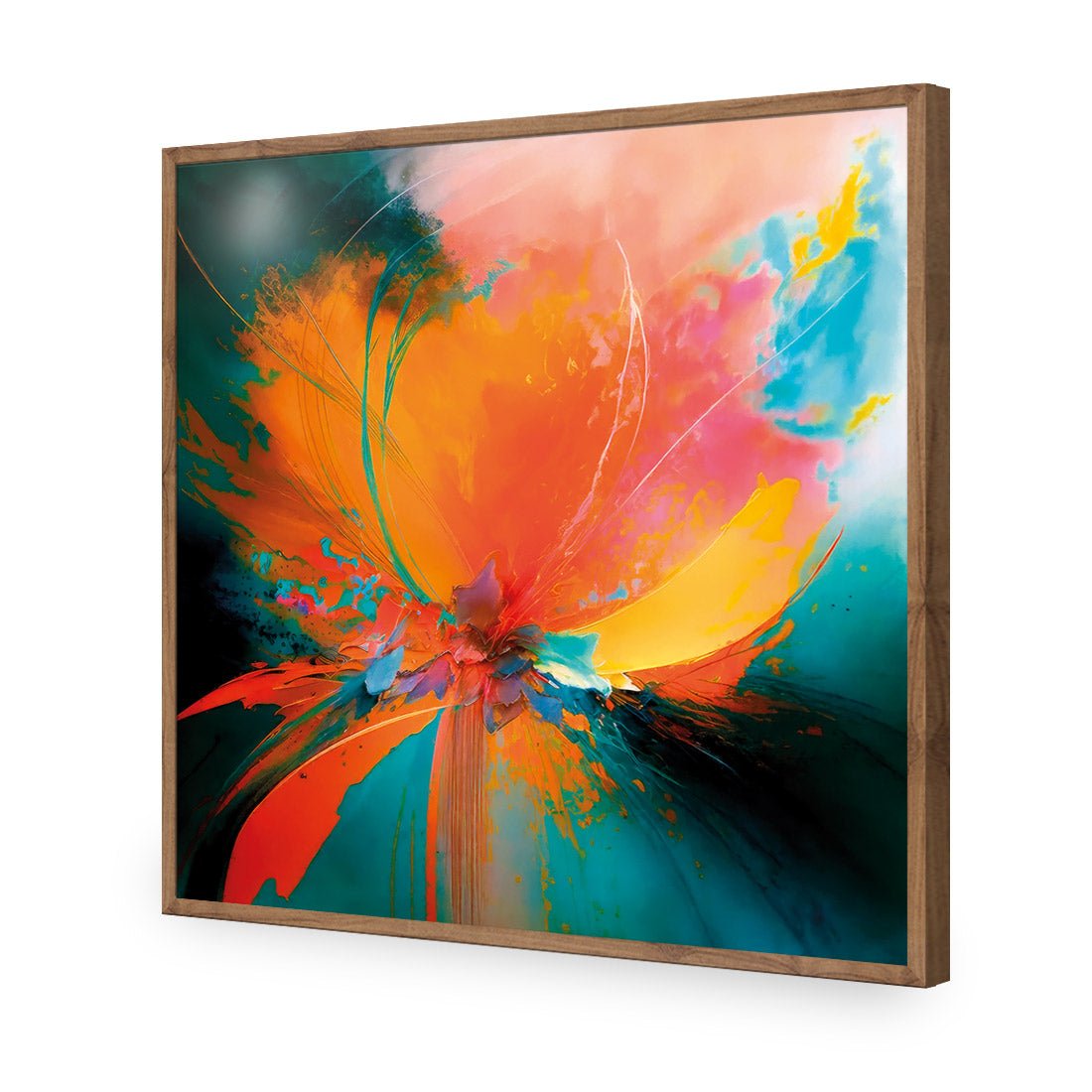 Floral Flame II - Wall Art Designs - WB_100775_AS_Q CAF_AP - 030 - EDG_37x37_S - 2538 - NAT