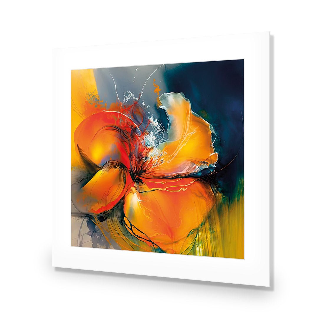 Floral Flicker I - Wall Art Designs - WB_100640_AS_Q CAF_AP - 030 - MAT_37x37_NONE