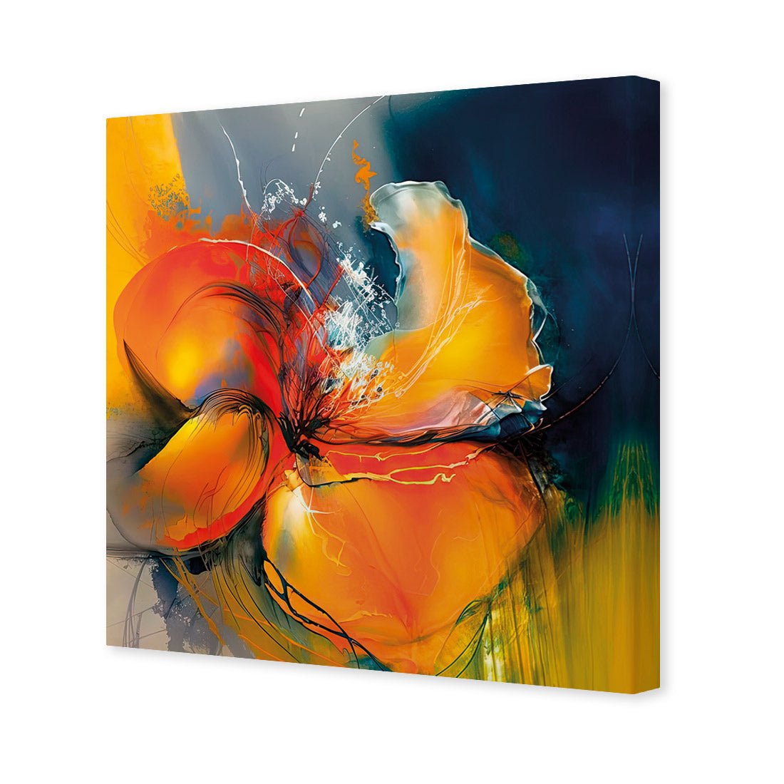 Floral Flicker I - Wall Art Designs - WB_100640_AS_Q CAF_CP - MPY - 260 - M - S - S_37x37_NONE