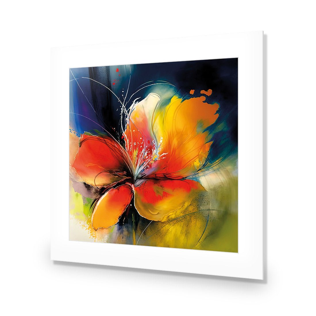 Floral Flicker II - Wall Art Designs - WB_100670_AS_Q CAF_AP - 030 - MAT_37x37_NONE