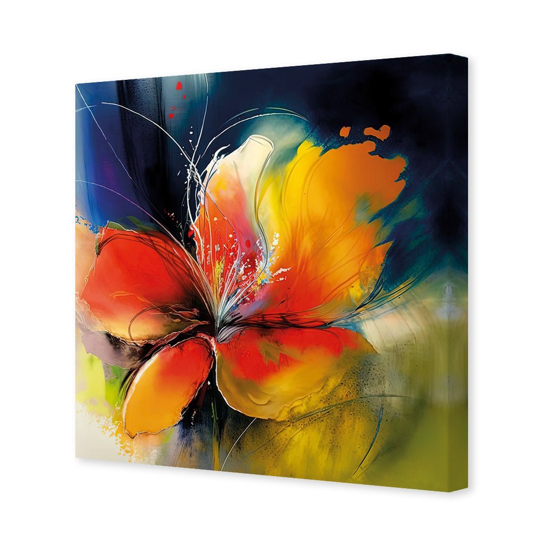 Floral Flicker II - Wall Art Designs - WB_100670_AS_Q CAF_CP - MPY - 260 - M - S - S_37x37_NONE