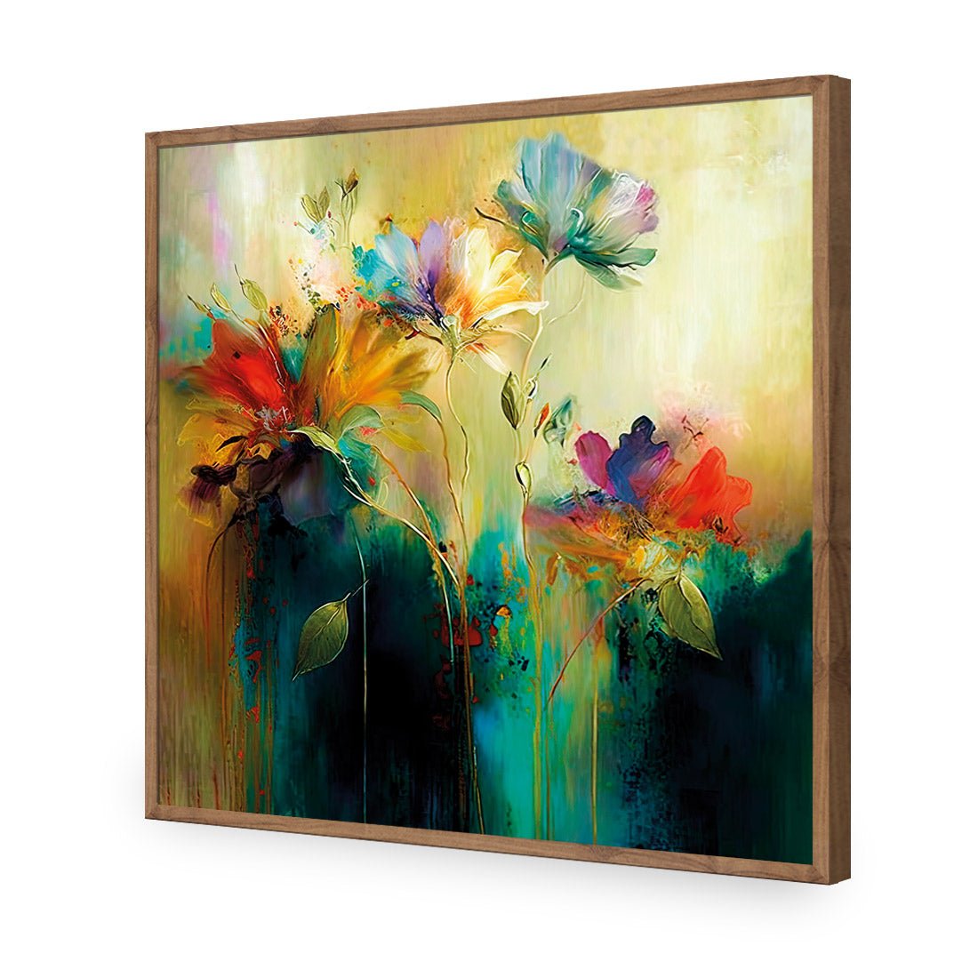 Floral Patina - Wall Art Designs - WB_100612_AS_Q CAF_AP - 030 - EDG_37x37_S - 2538 - NAT