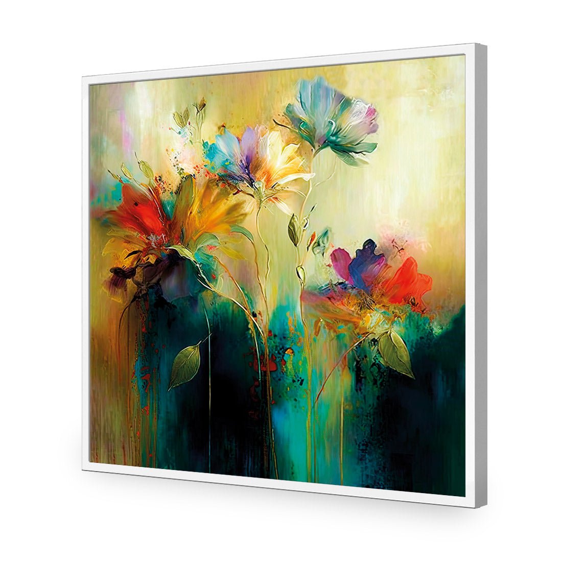 Floral Patina - Wall Art Designs - WB_100612_AS_Q CAF_AP - 030 - EDG_37x37_S - 2538 - WHT