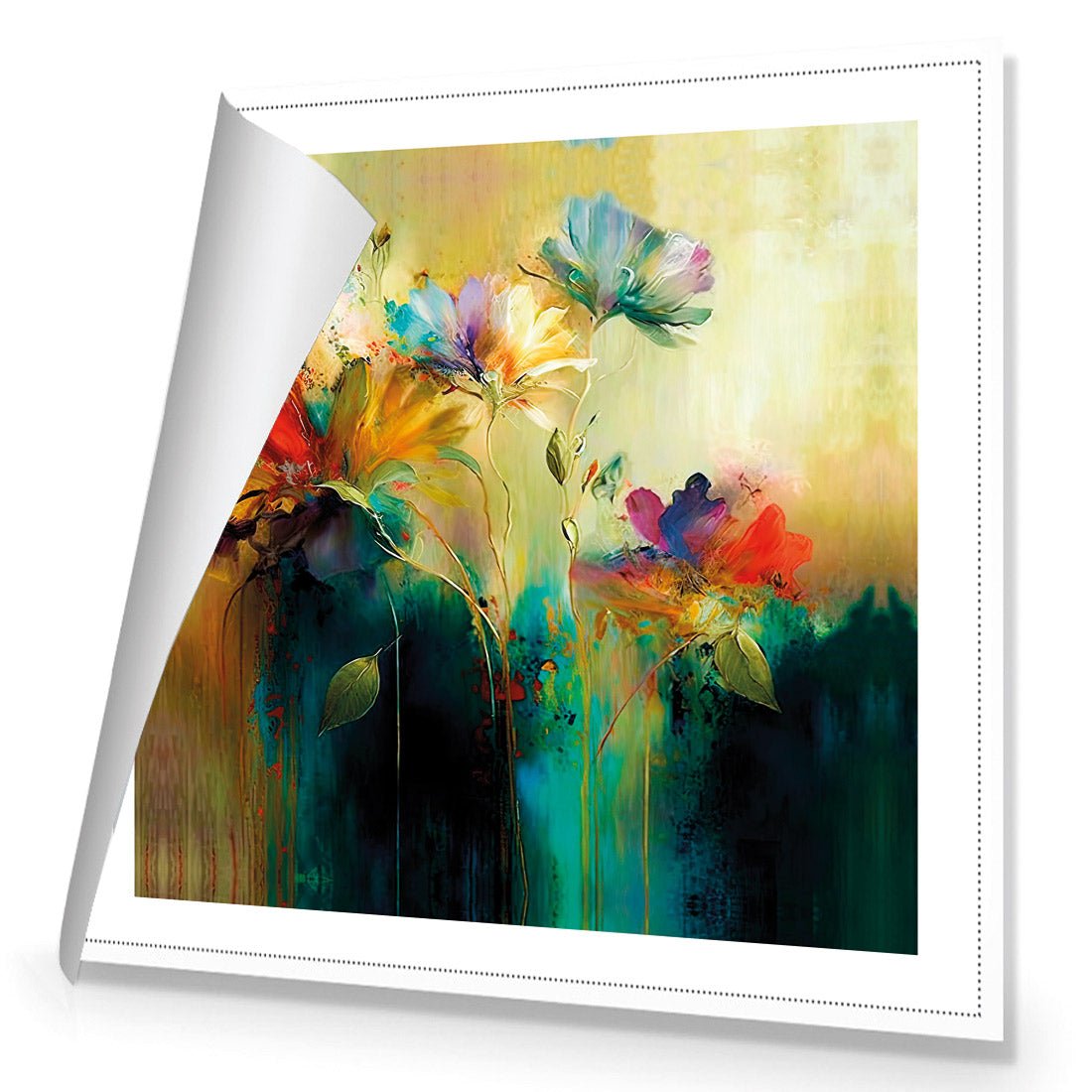 Floral Patina - Wall Art Designs - WB_100612_AS_Q CAF_CP - MPY - 260 - M - R_37x37_NONE