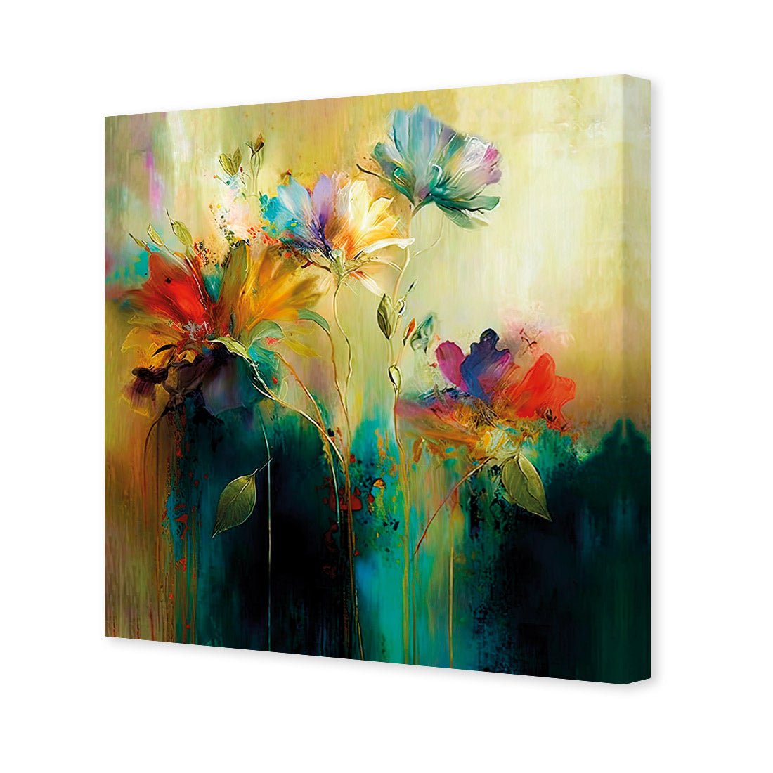 Floral Patina - Wall Art Designs - WB_100612_AS_Q CAF_CP - MPY - 260 - M - S - S_37x37_NONE