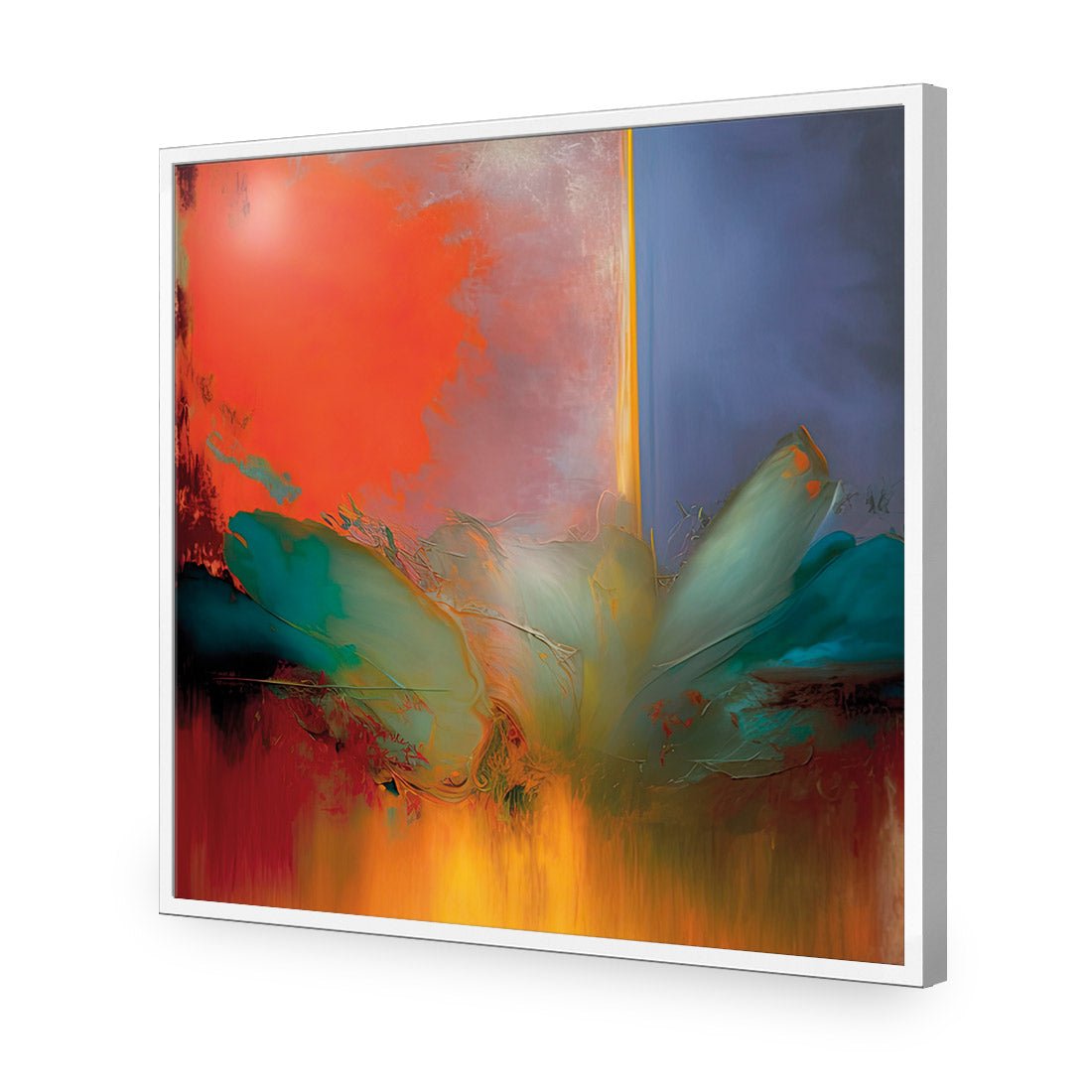 Floral Phoenix - Wall Art Designs - WB_100705_AS_Q CAF_AP - 030 - EDG_37x37_S - 2538 - WHT