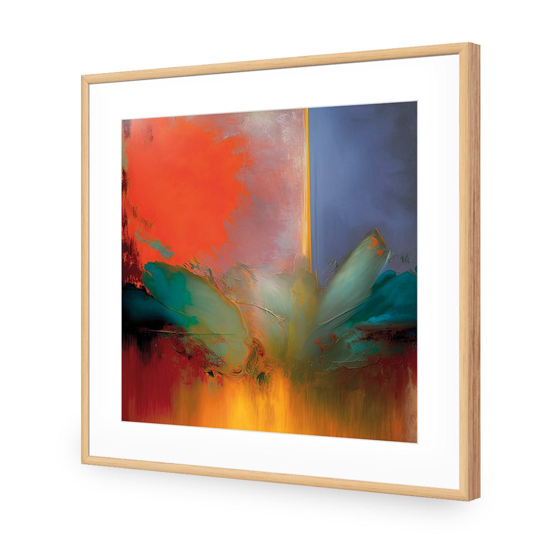 Floral Phoenix - Wall Art Designs - WB_100705_AS_Q CAF_AP - 030 - MAT_37x37_S - 2538 - OAK