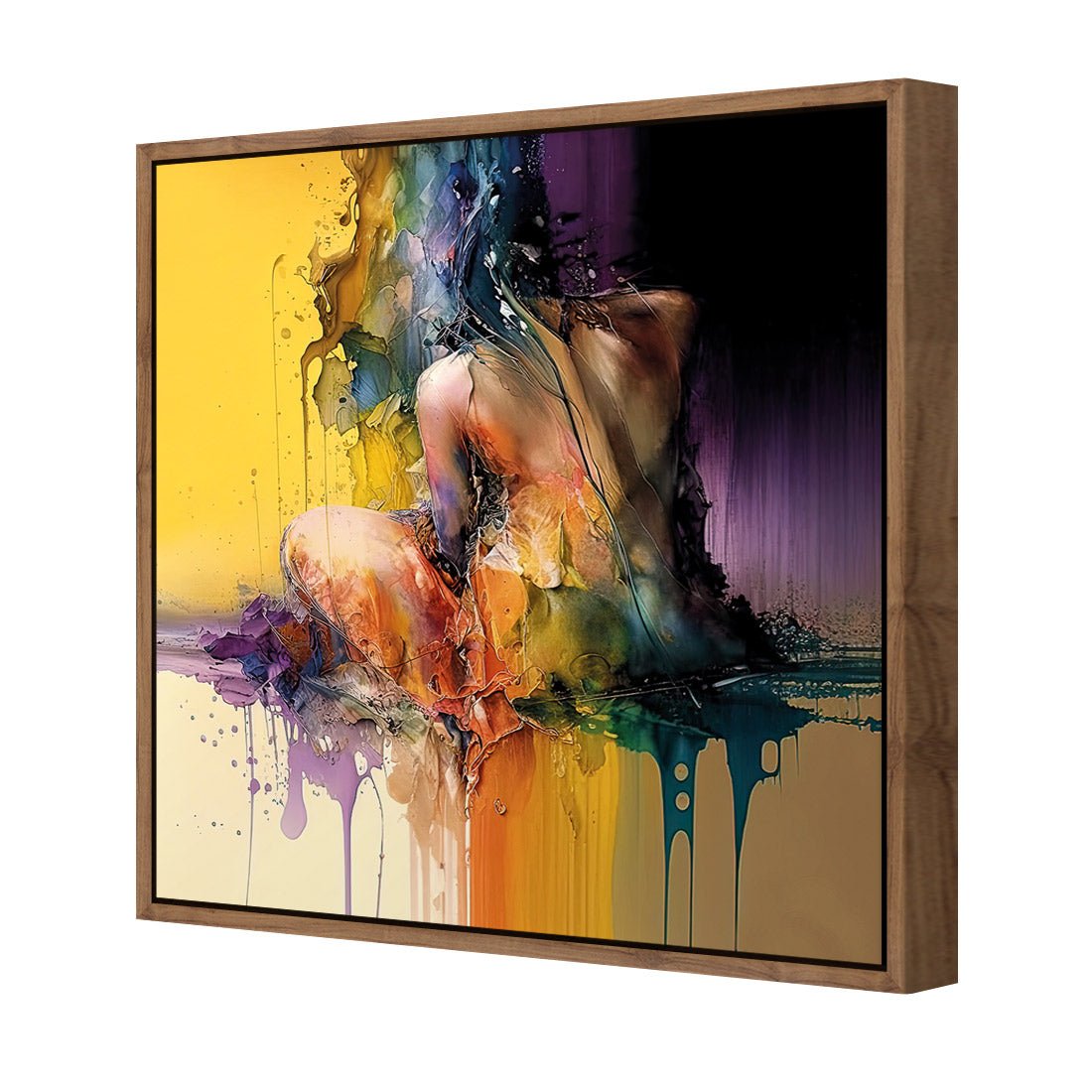 Flow of Thought I - Wall Art Designs - WB_100850_AS_Q CAF_CP - MPY - 260 - M - S - S_37x37_S - 1550 - NAT