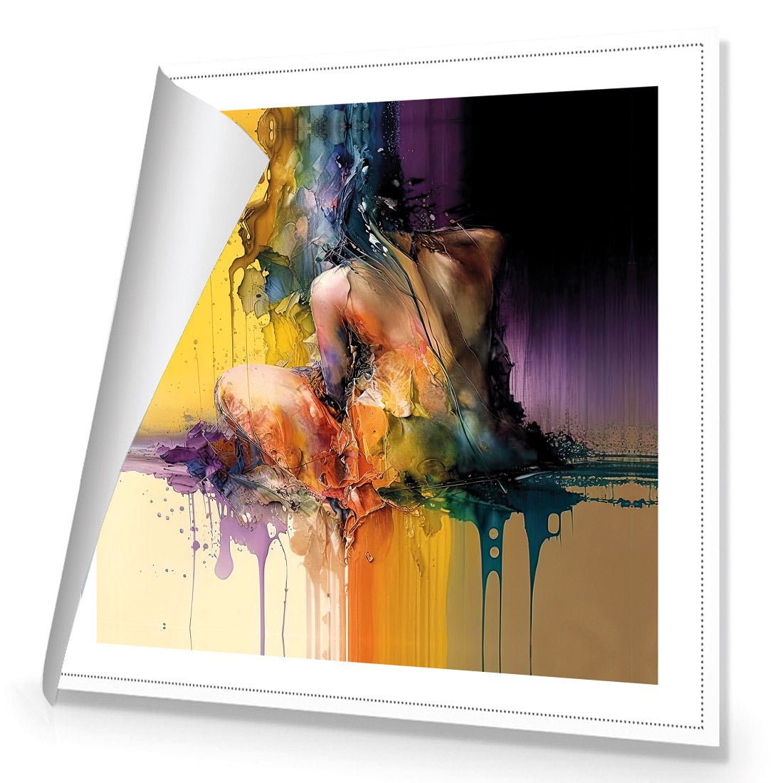 Flow of Thought I - Wall Art Designs - WB_100850_AS_Q CAF_CP - MPY - 260 - M - R_37x37_NONE