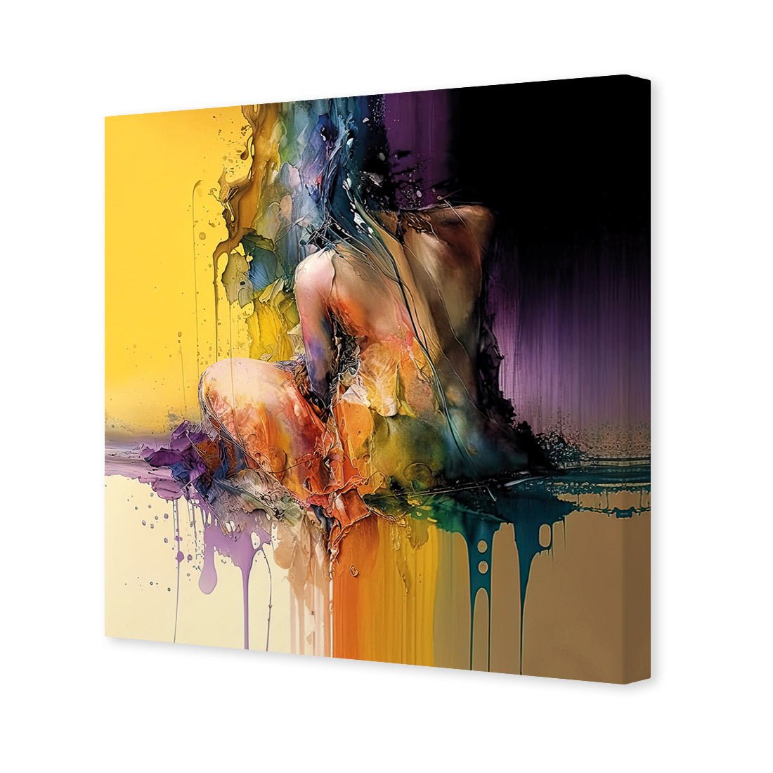 Flow of Thought I - Wall Art Designs - WB_100850_AS_Q CAF_CP - MPY - 260 - M - S - S_37x37_NONE