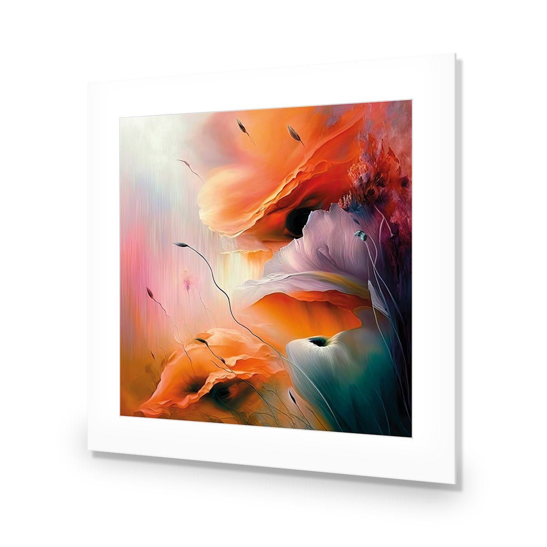 Flower Haze - Wall Art Designs - WB_100641_AS_Q CAF_AP - 030 - MAT_37x37_NONE