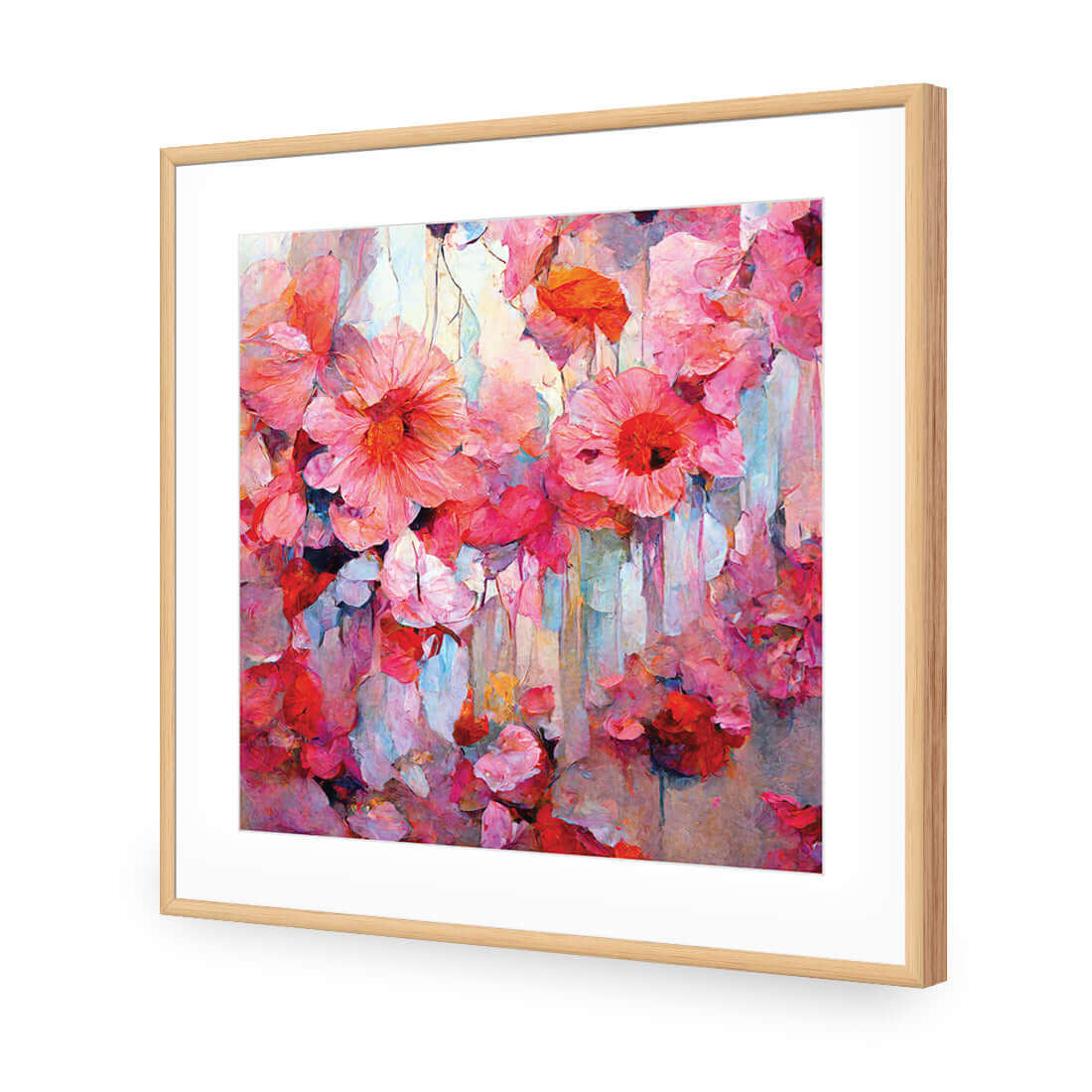 Flower Pop - Wall Art Designs - WH_1084_AS_Q WAD_AP - 030 - MAT_37x37_S - 2538 - OAK