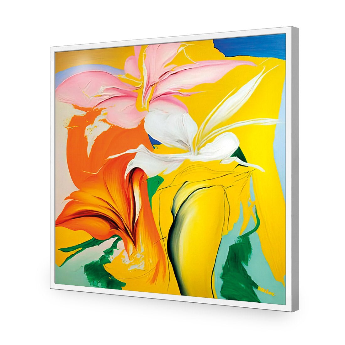 Flower Pour - Wall Art Designs - WB_100569_AS_Q CAF_AP - 030 - EDG_37x37_S - 2538 - WHT