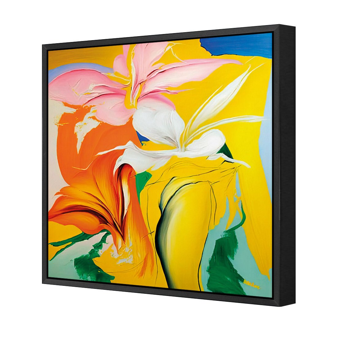 Flower Pour - Wall Art Designs - WB_100569_AS_Q CAF_CP - MPY - 260 - M - S - S_37x37_S - 1550 - BLK