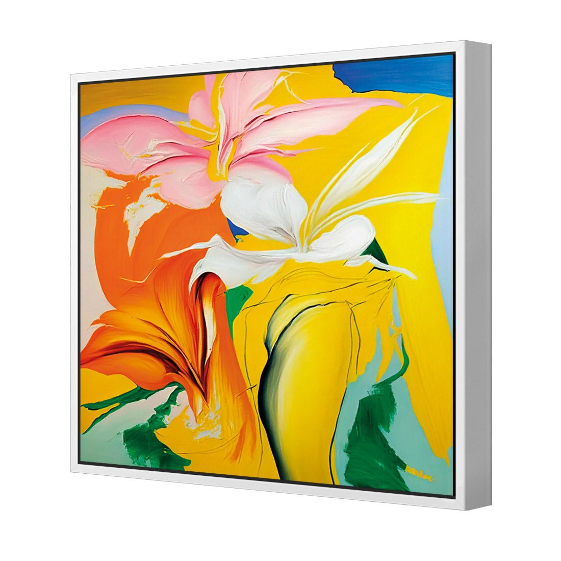 Flower Pour - Wall Art Designs - WB_100569_AS_Q CAF_CP - MPY - 260 - M - S - S_37x37_S - 1550 - WHT