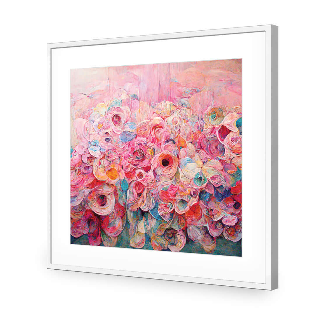 Flower Rain - Wall Art Designs - WH_1048_AS_Q WAD_AP - 030 - MAT_37x37_S - 2538 - WHT