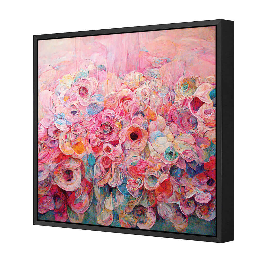 Flower Rain - Wall Art Designs - WH_1048_AS_Q WAD_CP - MPY - 260 - M - S - S_37x37_S - 1550 - BLK