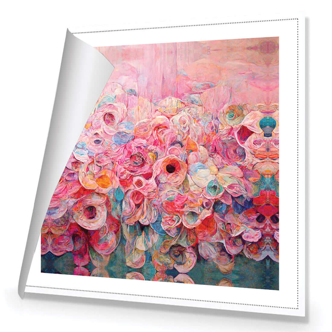 Flower Rain - Wall Art Designs - WH_1048_AS_Q WAD_CP - MPY - 260 - M - R_37x37_NONE