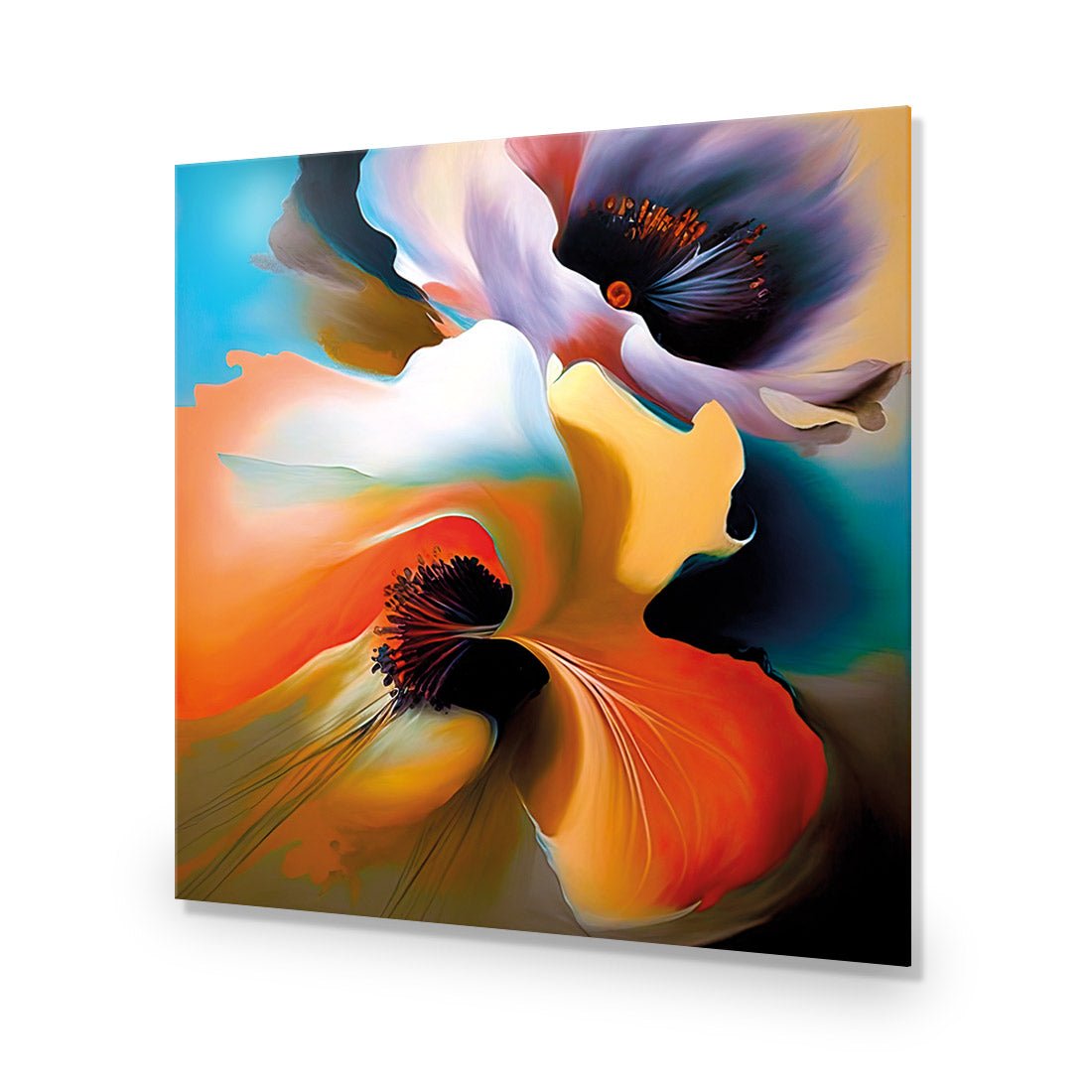 Flowing Flowers I - Wall Art Designs - WB_100799_AS_Q CAF_AP - 030 - EDG_37x37_NONE