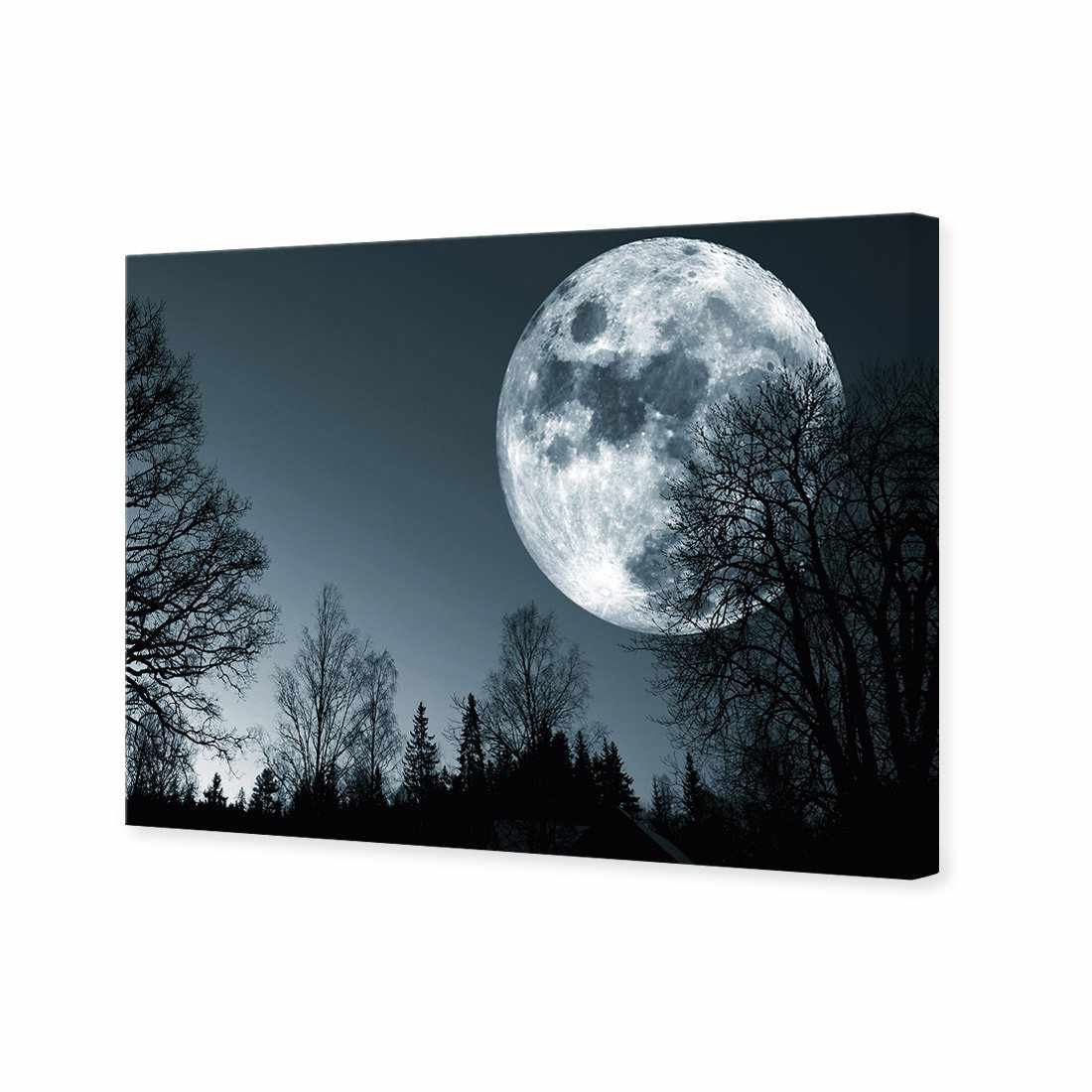 Forest Moon Canvas Art - Wall Art Designs - 2622_AR_H WAD_CP - MPY - 260 - M - S - S_45x30_NONE