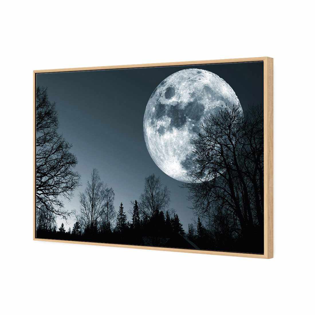 Forest Moon Canvas Art - Wall Art Designs - 2622_AR_H WAD_CP - MPY - 260 - M - S - S_45x30_S - 1550 - OAK