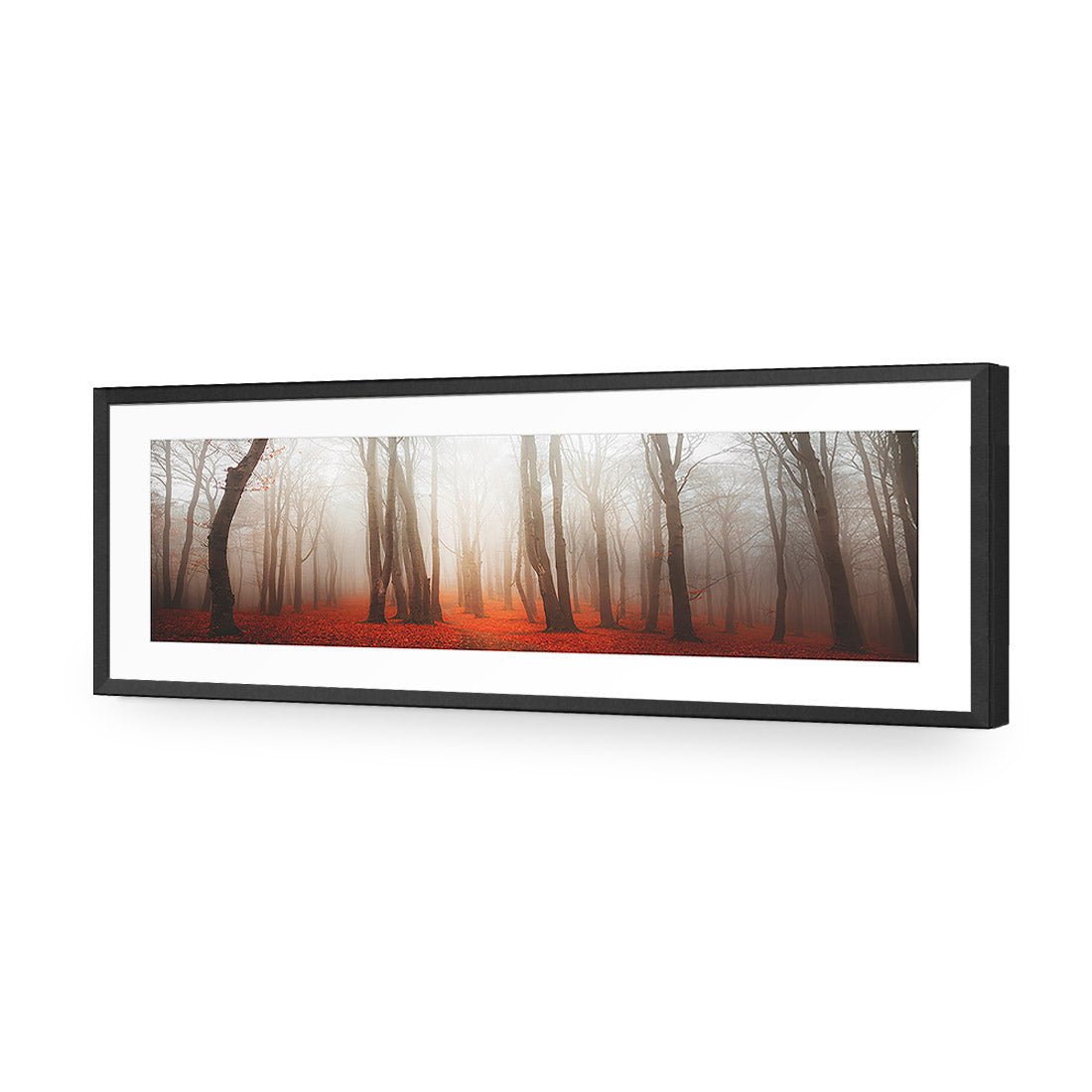 Forest of Fire (long) - Wall Art Designs - 1718_AL_H WAD_AP - 030 - MAT_90x30_S - 2538 - BLK