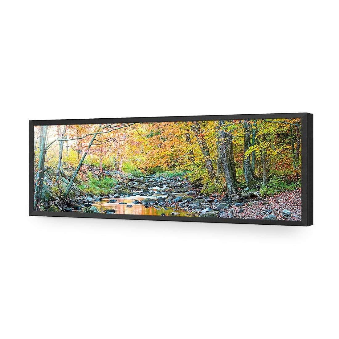 Forest Stream (Long) - Wall Art Designs - 1234_AL_H WAD_AP - 030 - EDG_90x30_S - 2538 - BLK