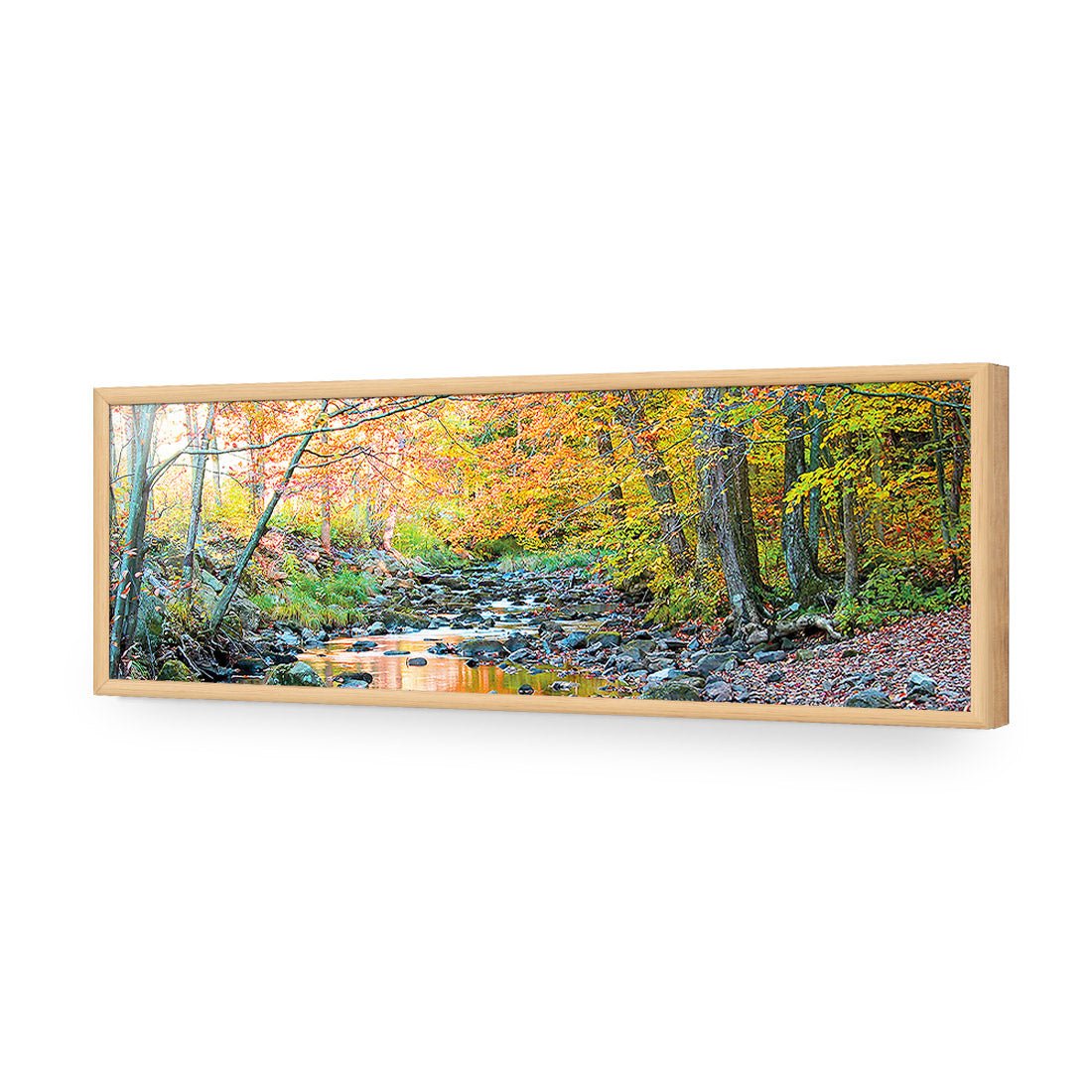 Forest Stream (Long) - Wall Art Designs - 1234_AL_H WAD_AP - 030 - EDG_90x30_S - 2538 - OAK